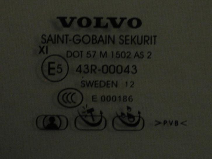 Nieuwe zijruit zijraam ruit rechter voorportier Volvo V50, Auto-onderdelen, Ruiten en Toebehoren, Volvo, Nieuw, Ophalen of Verzenden