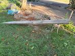 Twee eiken balken 4m 75x190, Ophalen, Gebruikt, Eiken, Balk