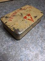 Oud blik Verbanddoos, Verzamelen, Blikken, Ophalen of Verzenden, Gebruikt, Overige