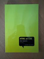 HTML en CSS de basis - Andree Hollander, Boeken, Ophalen of Verzenden, Zo goed als nieuw, Internet of Webdesign