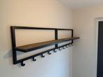 Kapstok industrieel met plank, Huis en Inrichting, Zo goed als nieuw, Minder dan 100 cm, Metaal, Ophalen