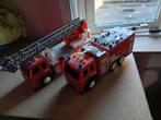 2 verschillende grote brandweer auto's., Kinderen en Baby's, Speelgoed | Speelgoedvoertuigen, Ophalen of Verzenden