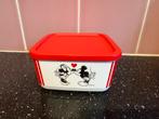 Mickey & Minnie liefde voorraadbakje Tupperware, Ophalen of Verzenden, Zo goed als nieuw, Rood