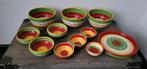Mooie Intermezzo tapas set, 9 delig, Ophalen, Zo goed als nieuw, Overige stijlen, Schaal of Schalen