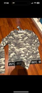 Primark Camouflage Shirt NYC 158, Meisje, Nieuw, Ophalen of Verzenden, Shirt of Longsleeve