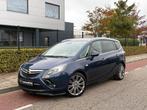 Opel Zafira Tourer 1.4 Cosmo 7p. Voll Leder Cruise/climate c, Gebruikt, Zwart, 4 cilinders, Blauw