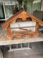 Vogelkooi voor buiten, Dieren en Toebehoren, Ophalen, Zo goed als nieuw, Hout, Vogelkooi