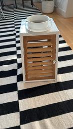 Kaarsenhouder, Ophalen, 25 tot 50 cm, Wit, Zo goed als nieuw