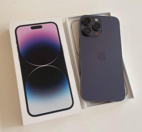 iPhone 14 Pro Max | 128gb | Paars | Batterij 84%, Telecommunicatie, Mobiele telefoons | Hoesjes en Frontjes | Apple iPhone, Zo goed als nieuw