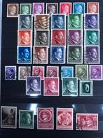 Kavel propaganda zegels hitler nazi Duitsland WO2 periode, Verzamelen, Ophalen of Verzenden, Overige soorten, Duitsland, Overige typen