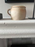 Brocante oude grespot aardewerk frankrijk, Overige kleuren, Aardewerk of Porselein, Ophalen of Verzenden, Zo goed als nieuw