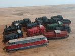 Zeer grote partij HO Treinset met locomotieven,rails., Ophalen, Gelijkstroom, Trix, Analoog