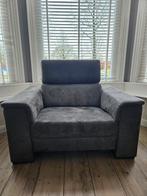 Love seat donker grijs, Huis en Inrichting, Fauteuils, Ophalen, Gebruikt, 75 tot 100 cm