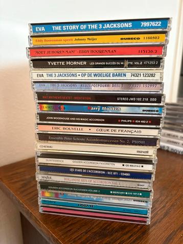 Diverse Accordeon CD's - Mooie Collectie! beschikbaar voor biedingen