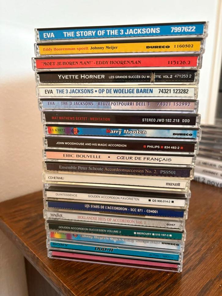 Diverse Accordeon CD's - Mooie Collectie!, Cd's en Dvd's, Cd's | Overige Cd's, Gebruikt, Ophalen of Verzenden