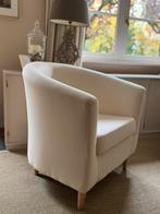 Tullstra stoel (IKEA) z.g.a.n. + hoes, Huis en Inrichting, Ophalen, Zo goed als nieuw, Stof, 75 tot 100 cm