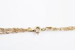 Triple Elegance l 14 Karaat Gouden Ketting, Ophalen of Verzenden, Zo goed als nieuw, Goud, Goud