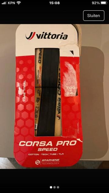 Vittoria corsa pro speed g2 700x 24 c beschikbaar voor biedingen