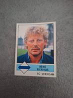 Panini sticker Voetbal 87. Trainer Henk Niehuis SC Veendam., Verzenden, Zo goed als nieuw, Sticker