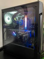 Gaming PC met Monitor, Computers en Software, Desktop Pc's, Ophalen, Gebruikt, Zelfgebouwde PC, AMD Ryzen 7