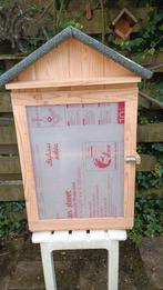Minibieb Buiten Straat Boekenkast Mini Bieb Ruilkast, Tuin en Terras, Bergingen en Tuinkasten, Ophalen, Nieuw, Hout, Overige typen