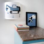 Wandlamp Kinderlamp Lamp Graafmachine Jeans Blauw ANNIdesign, Info@annidesign.nl, Nieuw, Ophalen of Verzenden, Hans Andreussingel 15 2652 GA Berkel en Rodenrijs