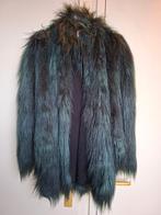 House of Fluff groene Yeti faux-fur/imitatiebont capejas S/M, Maat 38/40 (M), Verzenden, Nieuw, Groen