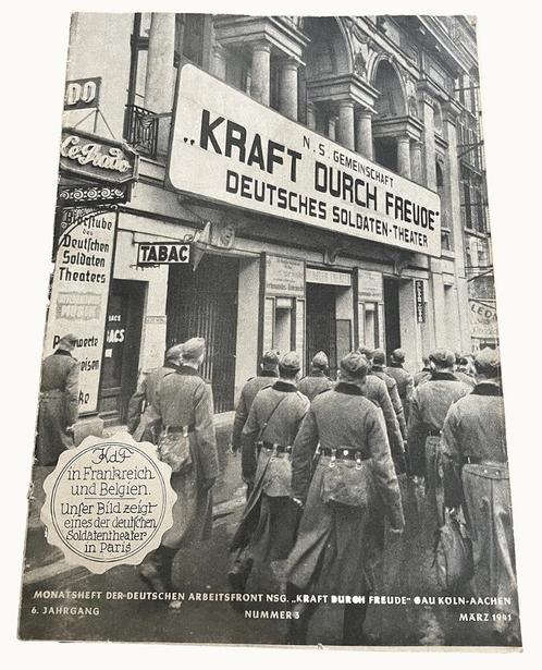 Kraft Durch Freude (KDF) - Duits WW2, Verzamelen, Militaria | Tweede Wereldoorlog, Overige soorten, Boek of Tijdschrift, Duitsland