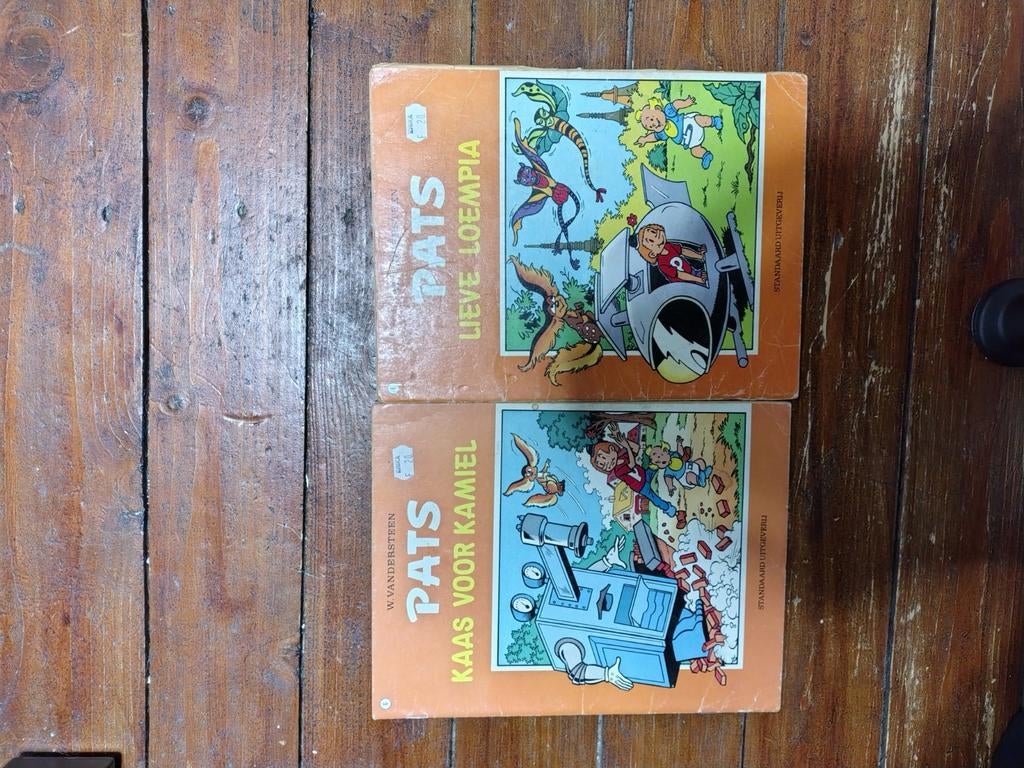 Pats stripsboeken - Lieve Loempia & Kaas voor Kamiel, Meerdere stripboeken, Ophalen of Verzenden, Gelezen, Willy Vandersteen