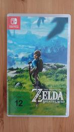 Zelda Breath of the Wild Switch, Spelcomputers en Games, Avontuur en Actie, 1 speler, Ophalen of Verzenden, Zo goed als nieuw