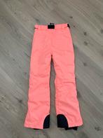 SuperRebel Fluoriserend Roze Skibroek Maat 140, Ophalen of Verzenden, Zo goed als nieuw, Broek