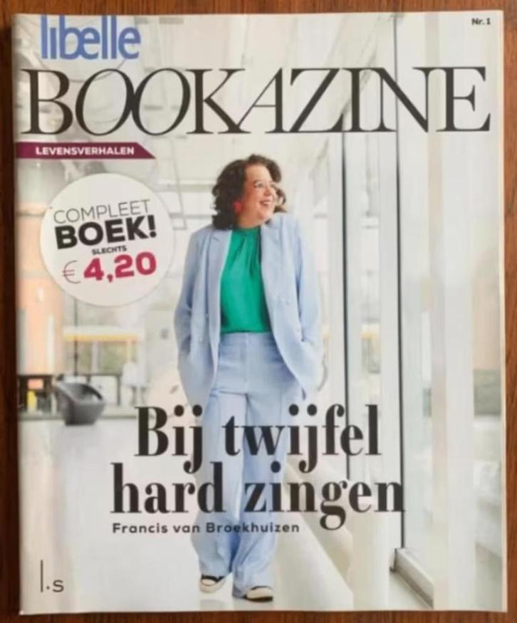 Bij twijfel hard zingen; Francis van Broekhuizen; bookazine, Boeken, Biografieën, Zo goed als nieuw, Ophalen of Verzenden