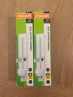 Osram G24q-2 spaarlamp. 18W - 2 stuks., Huis en Inrichting, Lampen | Losse lampen, Ophalen, Minder dan 30 watt, Nieuw, Bipin of Steekvoet