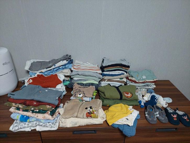 Groot jongenskleding  maat 62 t/m 68, Kinderen en Baby's, Babykleding | Baby-kledingpakketten, Gebruikt, Overige maten, Ophalen of Verzenden