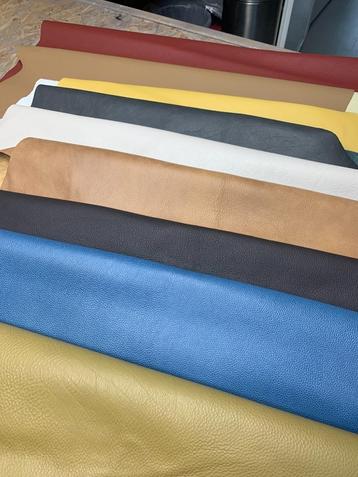 Effen en prints leren lappen/vellen/huiden beschikbaar voor biedingen