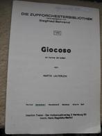 Giocoso - en forme de ballet, Muziek en Instrumenten, Bladmuziek, Gebruikt, Ophalen of Verzenden, Banjo of Mandoline