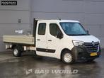 Renault Master 150PK Open Laadbak Dubbel Cabine 150PK Airco, Stof, Gebruikt, Euro 6, 4 cilinders