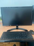 Monitor LG 22 inch toetsenbord met muis draadlloos., Computers en Software, Monitoren, IPS, Full HD, Zo goed als nieuw, 5 ms of meer