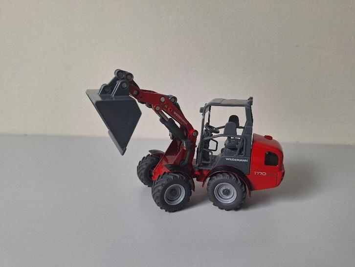 Weidemann minishovel., Hobby en Vrije tijd, Modelauto's | 1:50, Zo goed als nieuw, Hijskraan, Tractor of Landbouw, SIKU, Ophalen of Verzenden