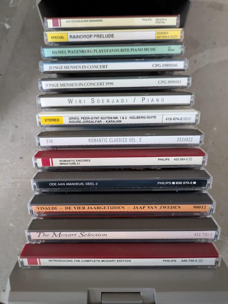 13 CD's met klassieke muziek, Ophalen of Verzenden, Classicisme, Zo goed als nieuw, Overige typen