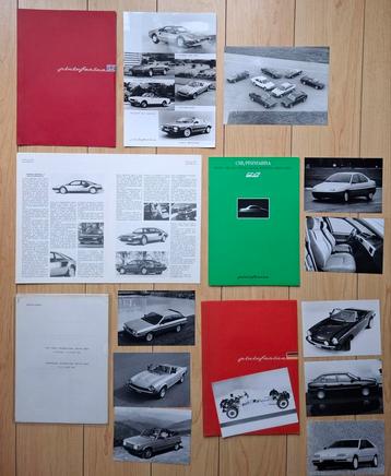 Pininfarina,  22 persmappen.  € 60,-- beschikbaar voor biedingen