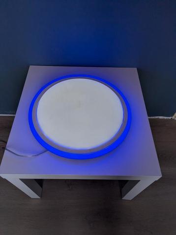 2 LED plafondlampen met RGB ring beschikbaar voor biedingen