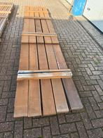 209 Hardhouten Planken 30mm x 150mm, Tuin en Terras, Ophalen, Planken, Nieuw, Hardhout