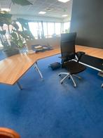 Luxe bureau, kan kleiner gemaakt., In hoogte verstelbaar, Zo goed als nieuw, Ophalen, Bureau
