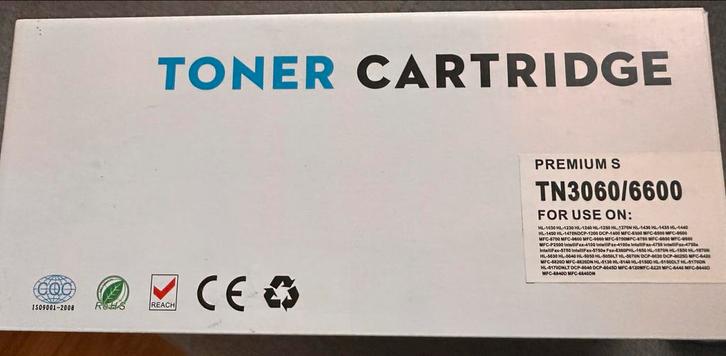 Brother TN3060/6600 Zwarte Toner - Nieuw, Computers en Software, Printerbenodigdheden, Nieuw, Toner, Ophalen of Verzenden