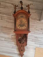 Prachtig Antiek schippertje incl koperen gewichten en orname, Antiek en Kunst, Antiek | Klokken, Ophalen of Verzenden