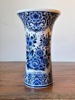 Vaas / bloemenvaas - Delfts Blauw Aardewerk - Oud Delft, Ophalen of Verzenden