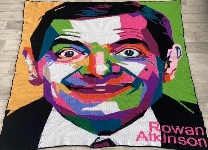 Rowan Atkinson 1 Haakpatroon PDF, Hobby en Vrije tijd, Breien en Haken, Nieuw, Haken, Patroon of Boek, Ophalen