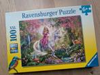 Eenhoorn Puzzel, Ravensburger 100 xxl, 6+, Ophalen of Verzenden, Meer dan 50 stukjes, Zo goed als nieuw, 6 jaar of ouder