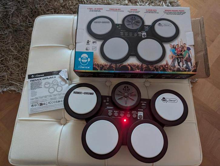 iDance Remix Drum II - digital hands percussion., Muziek en Instrumenten, Drumstellen en Slagwerk, Zo goed als nieuw, Overige merken